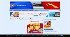 Desktop Screenshot of cayoblancos.com